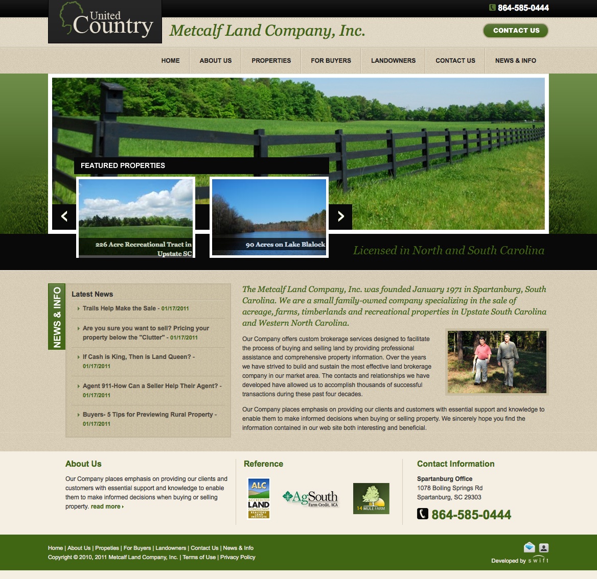Metcalf Land Company Prepares for Sales Surge