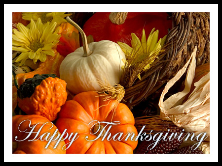 Thanksgiving Blessings to You