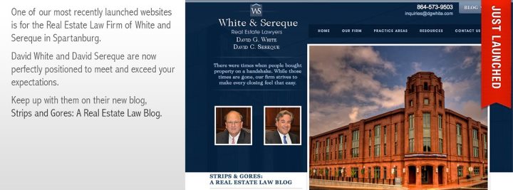 White & Sereque – Launches New Website