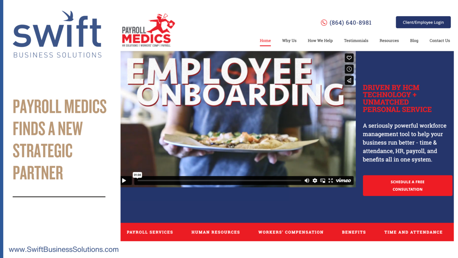 Payroll Medics New  Development Strategic Partner Swift Business