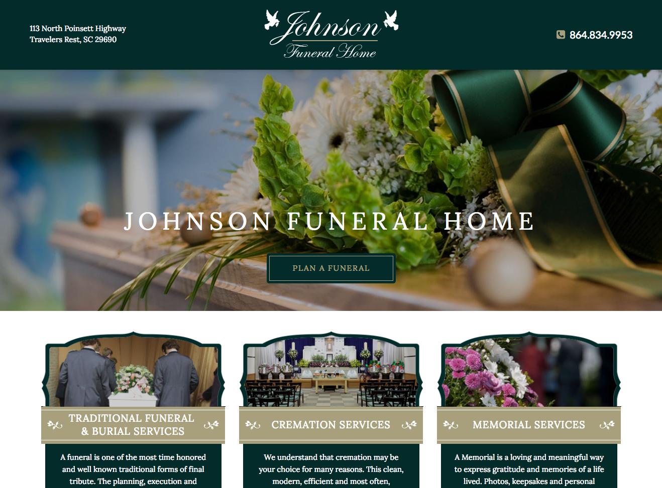 After Over 40 Years Johnson Funeral Home Launches Website