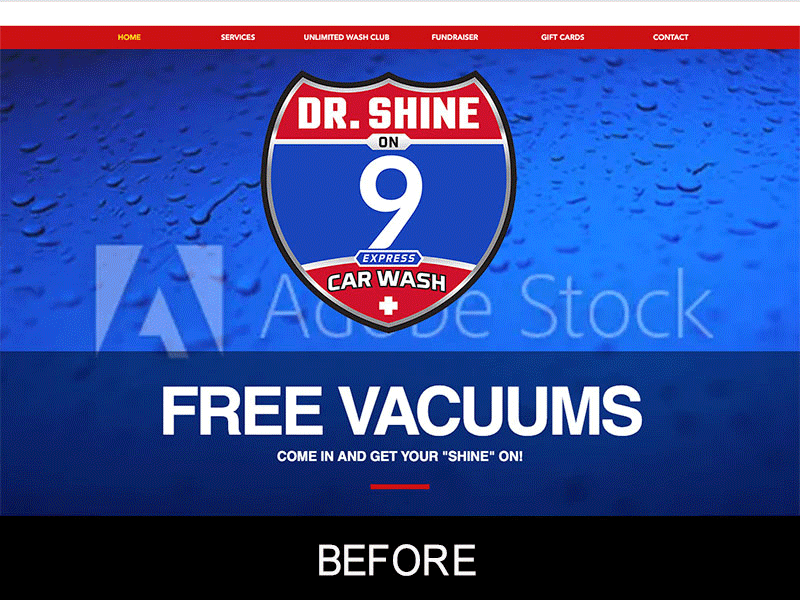 Shine On 9 Car Wash Got Their Website Polished